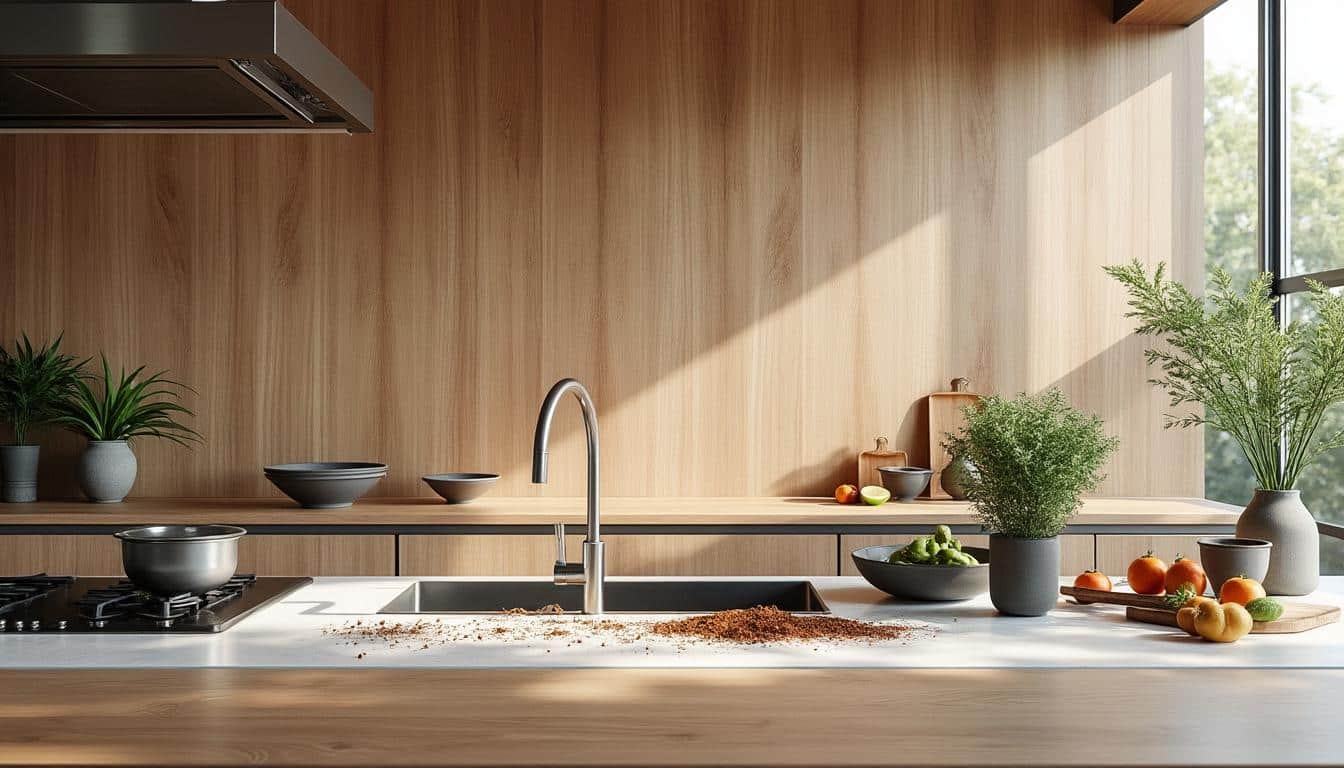 Idées pour installer du lambris mural dans une cuisine moderne