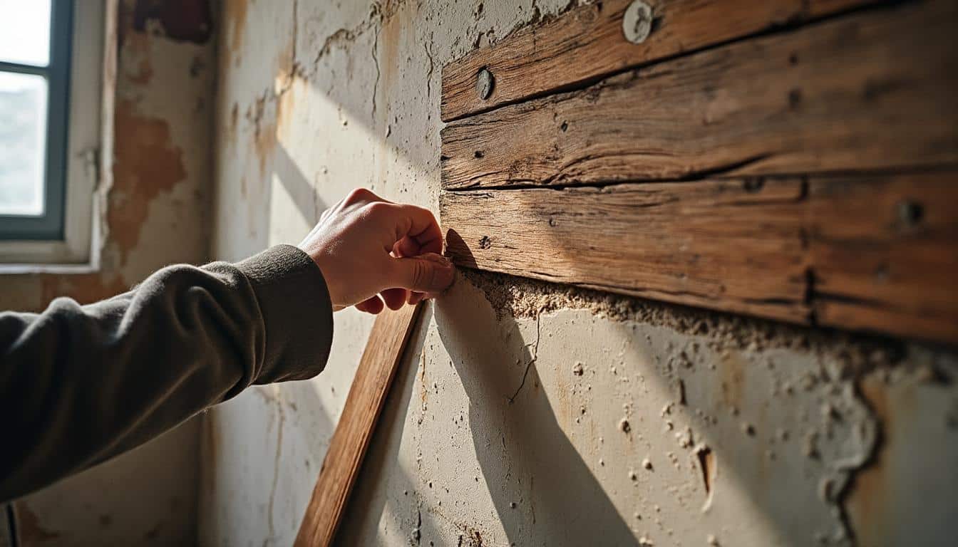 Comment traiter l’humidité des murs sous lambris mural