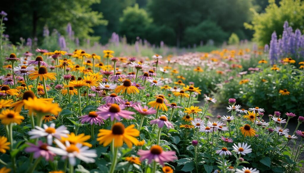 Des idées pour un parterre de jardin avec des fleurs vivaces