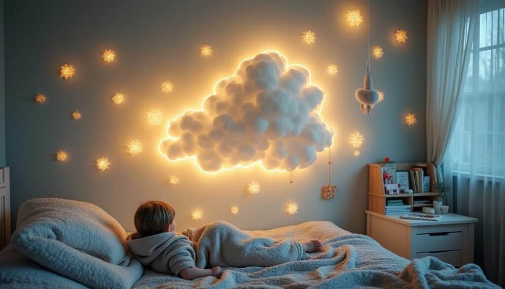 Tableau lumineux : une touche magique pour la chambre d’enfant