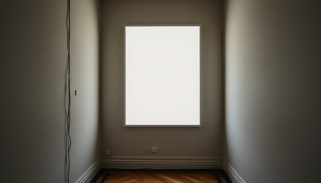 Installer un tableau lumineux dans un couloir étroit : conseils et idées