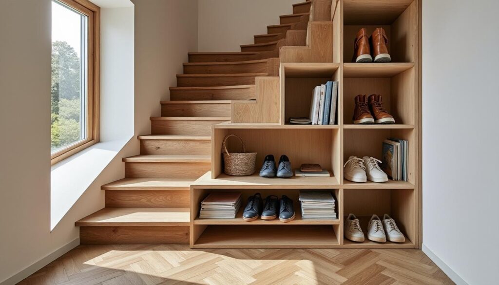 Le rangement modulable d'escalier pour sublimer son design intérieur
