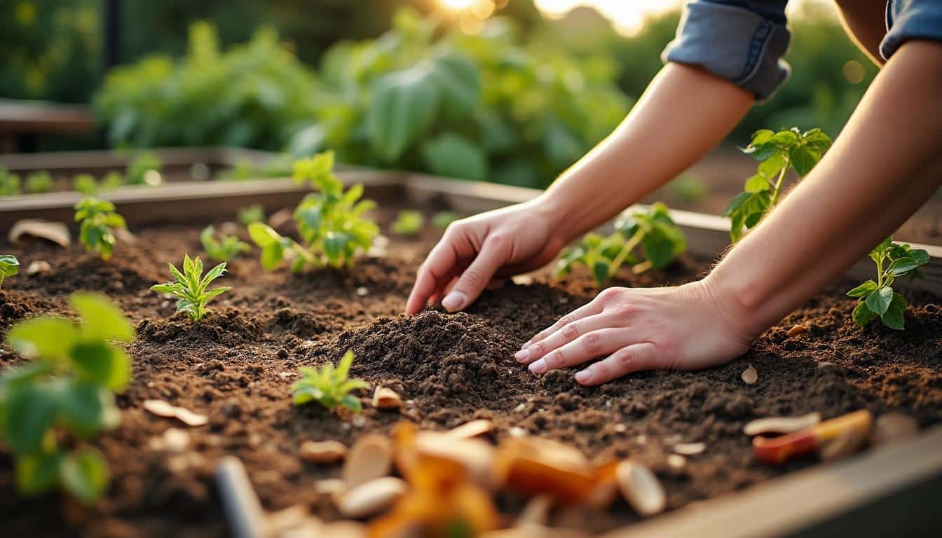 Astuces écologiques de paillage pour votre potager à la maison