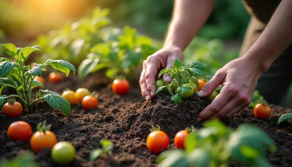 L'entretien des sols du potager maison grâce au paillage