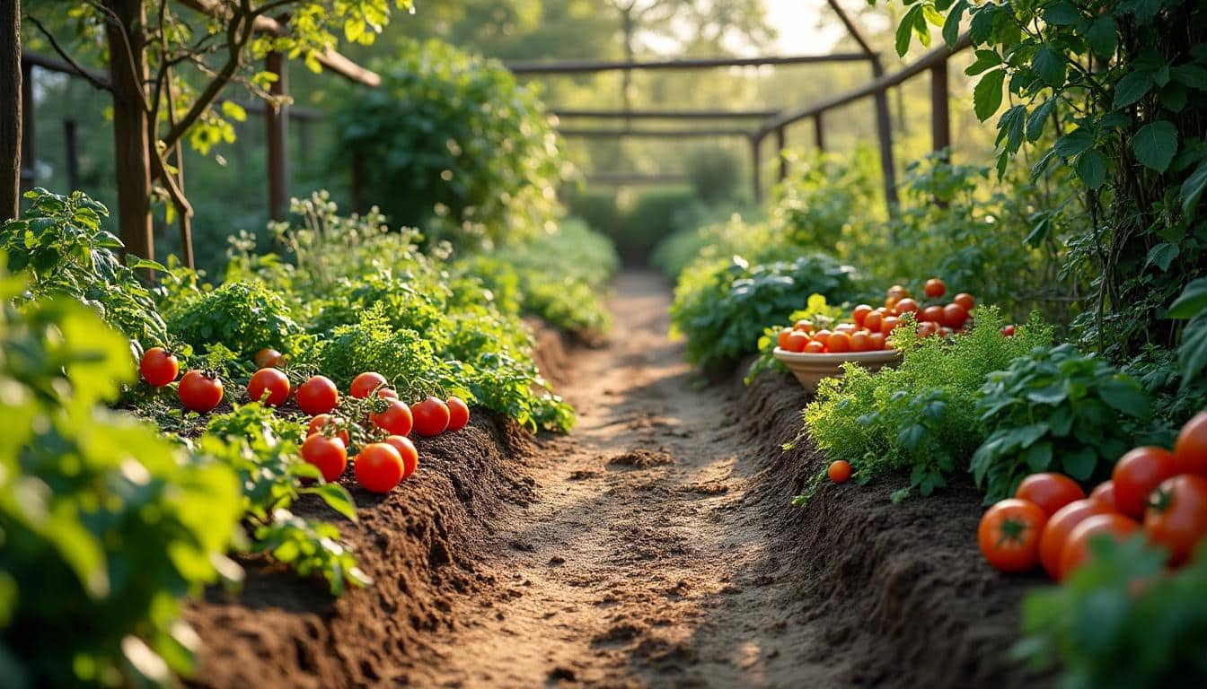 Pourquoi protéger ses légumes du potager maison avec du paillage ?