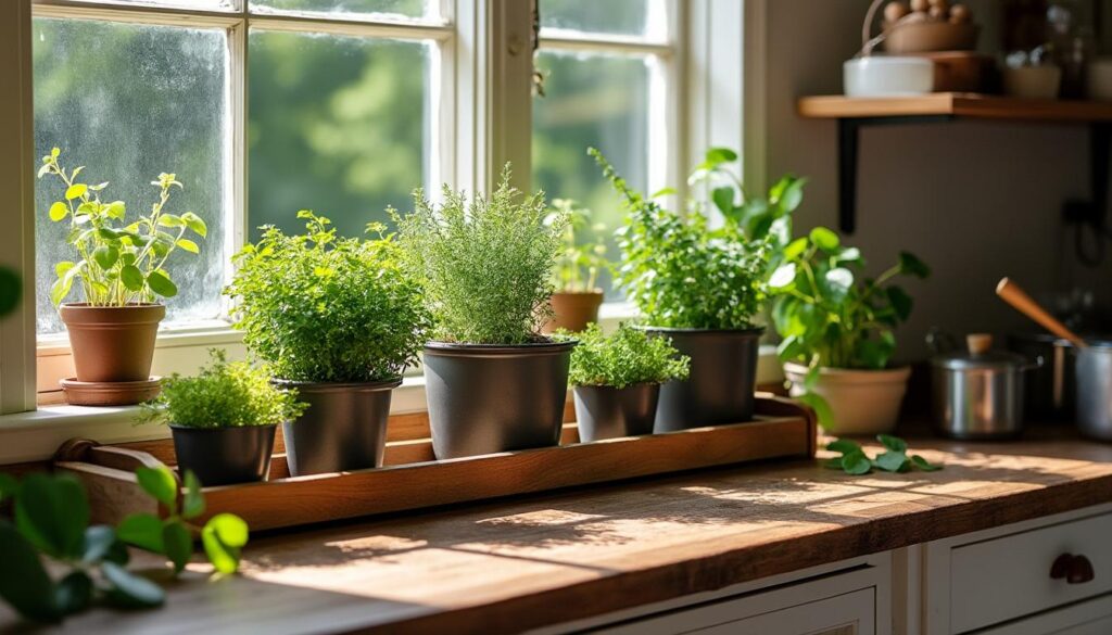 Tout savoir sur la plantation d’aromatiques en serre près d’une fenêtre de cuisine