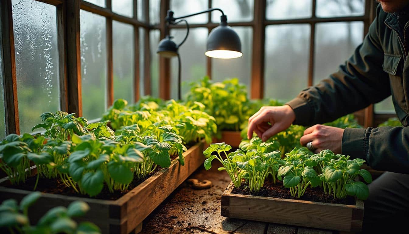 Cultiver des légumes en hiver à l’intérieur grâce à la serre