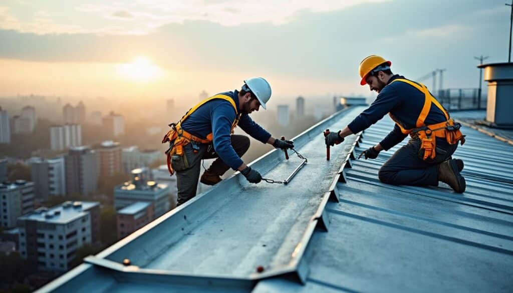 Garde corps sur toiture : sécurité, normes et choix adaptés