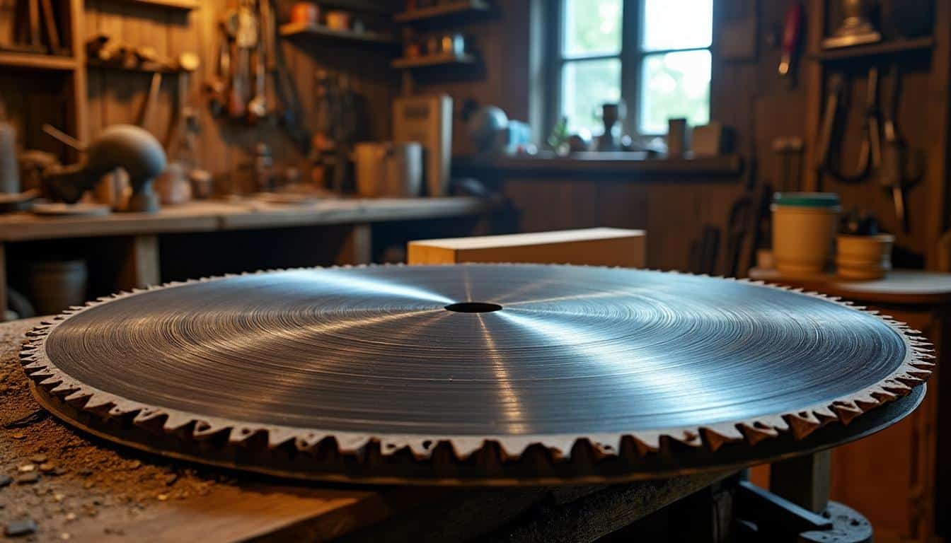 Illustration: Comprendre la lame de scie circulaire de 600 millimètres adaptée au bois de chauffage