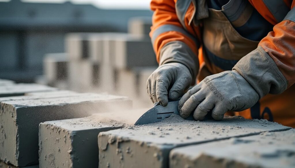 Scie à béton cellulaire : choisir, utiliser et entretenir l’outil idéal