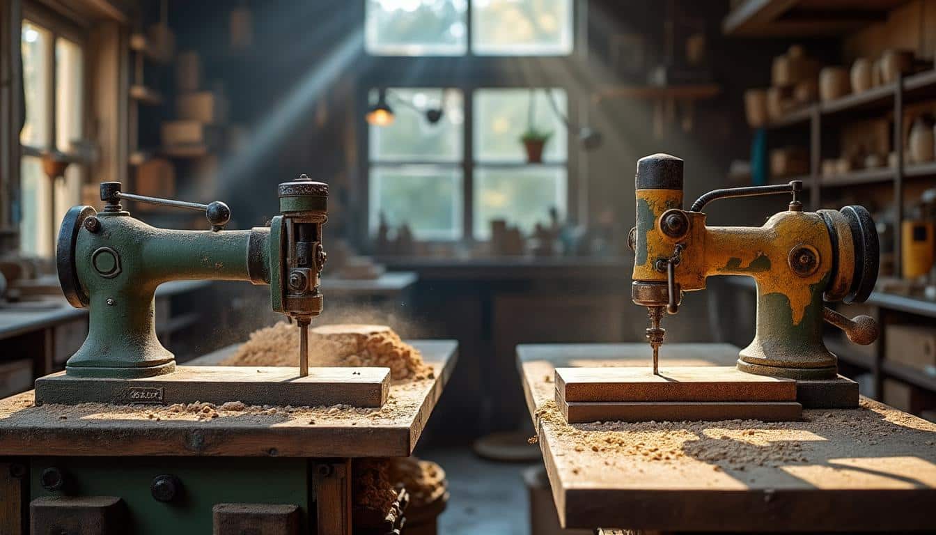 Illustration: Comprendre les différences entre la scie à onglet et la scie à onglet radiale