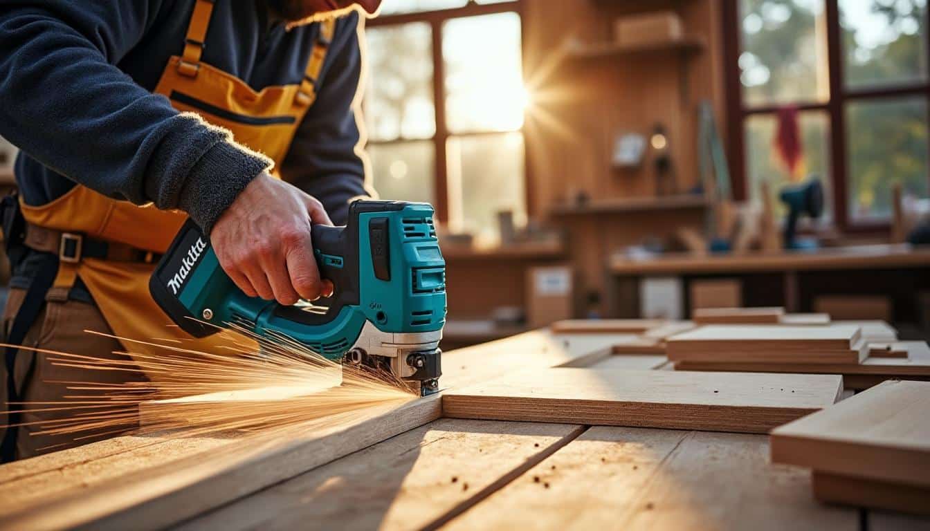 Illustration: Comment exploiter pleinement la technologie avancée de la scie plongeante Makita 36V