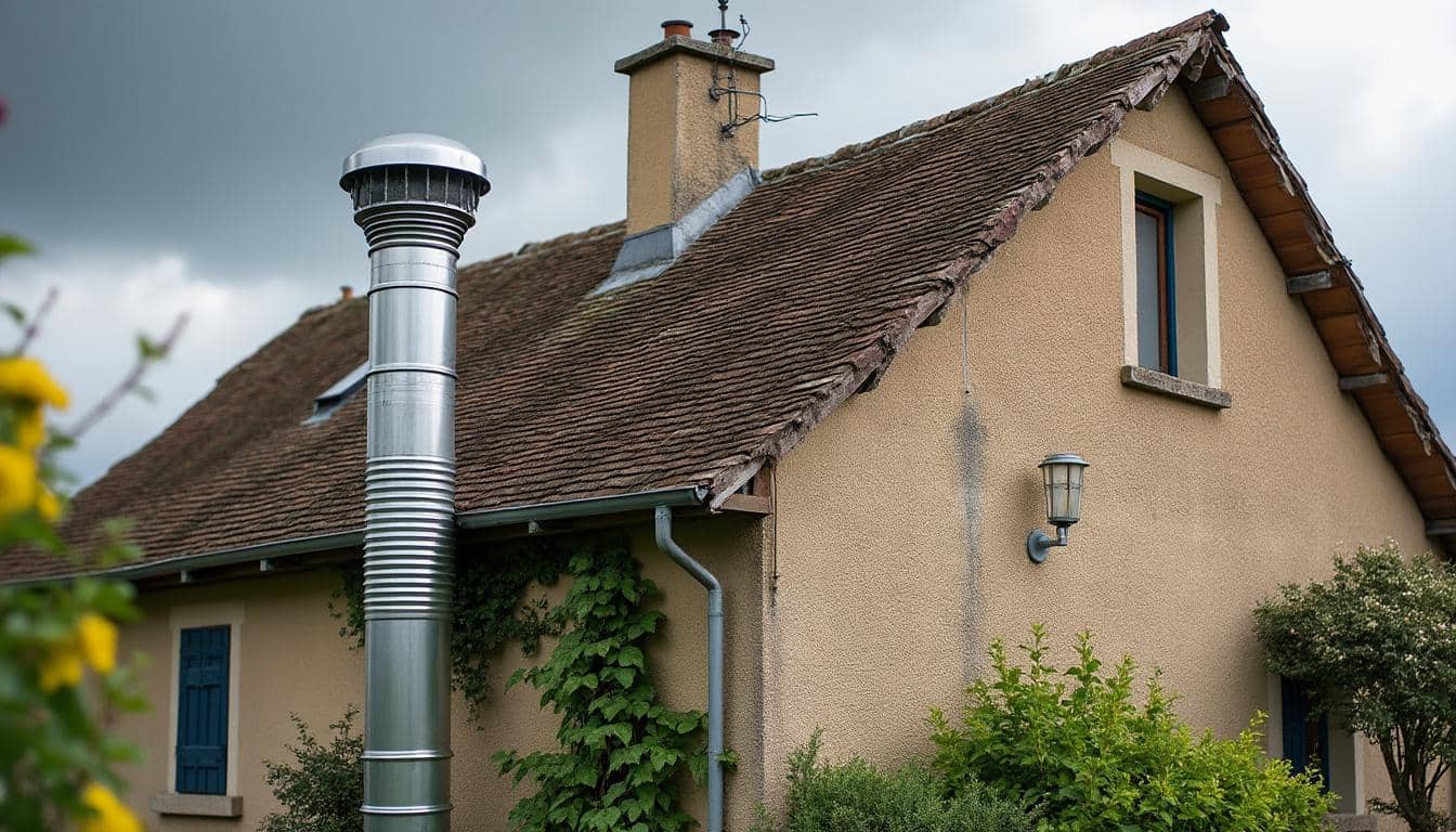 Illustration: Pourquoi la ventilation de la fosse septique par la toiture est indispensable