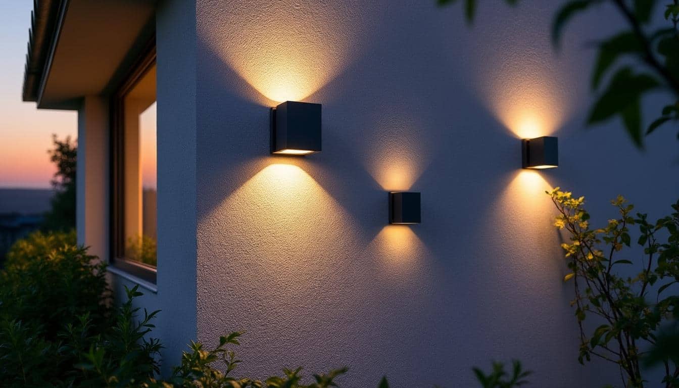 Illustration: Les spécificités techniques des appliques extérieures à LED