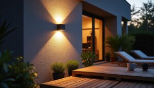 Applique extérieure murale LED : design, efficacité et sécurité