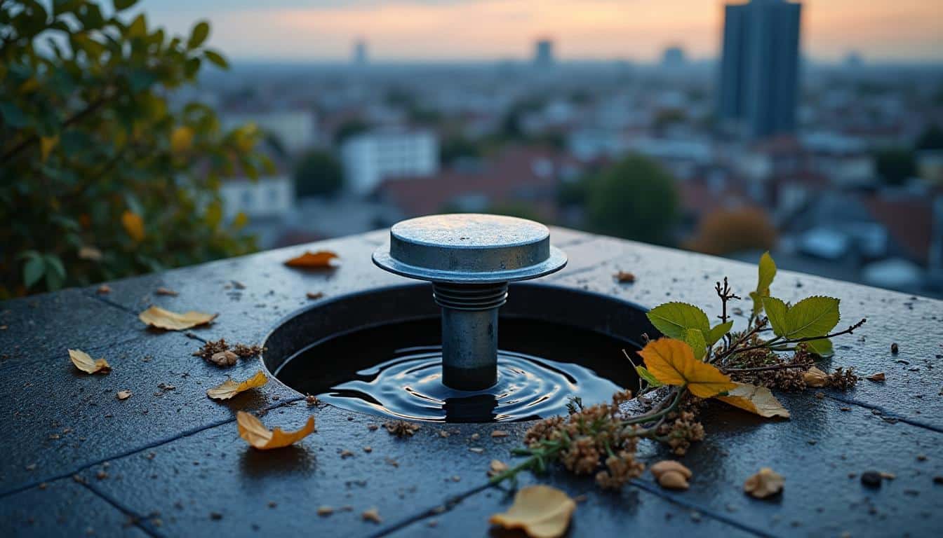 Illustration: Comprendre le rôle indispensable de la crapaudine sur une toiture terrasse