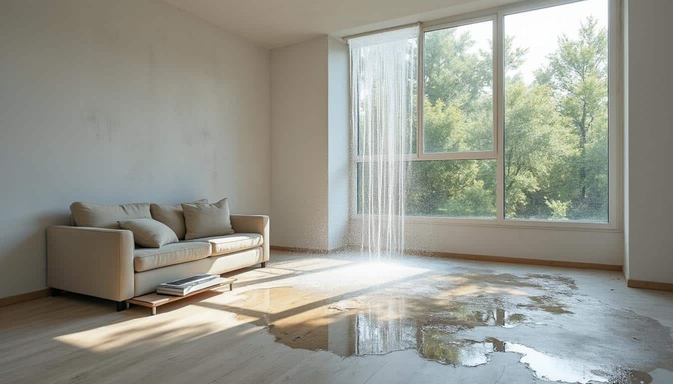 Fuite d’eau au plafond : détecter, réparer et prévenir efficacement