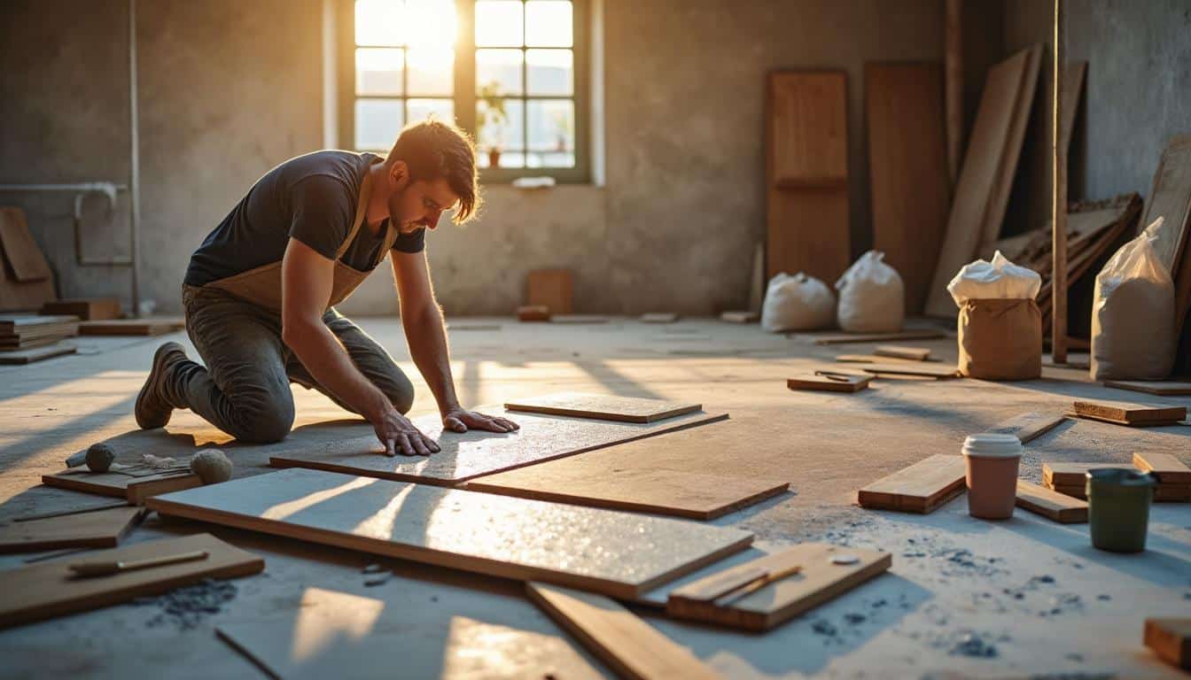 Illustration: Comprendre les différents types de ragréage avant la pose du parquet