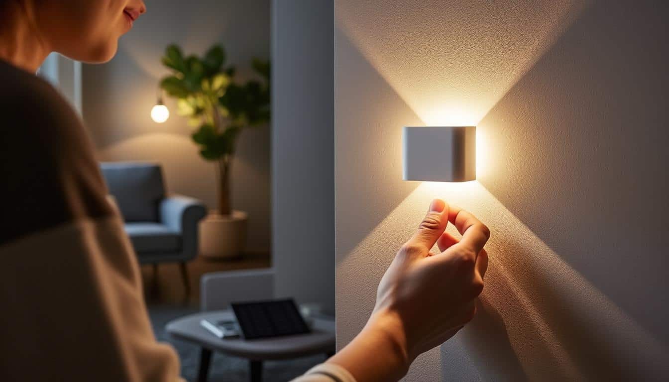 Illustration: Comprendre le fonctionnement des appliques murales sans alimentation électrique