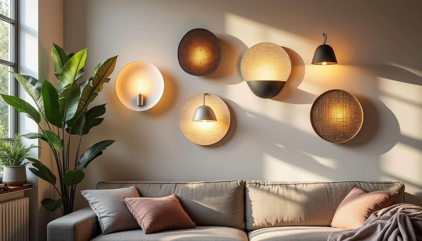 Illustration: Comment choisir la matière et la finition pour une applique murale qui sublime votre intérieur