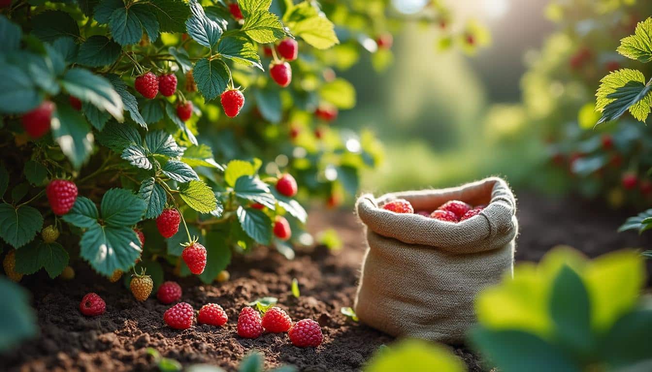 Engrais pour framboisier : choisir et appliquer pour une récolte optimale