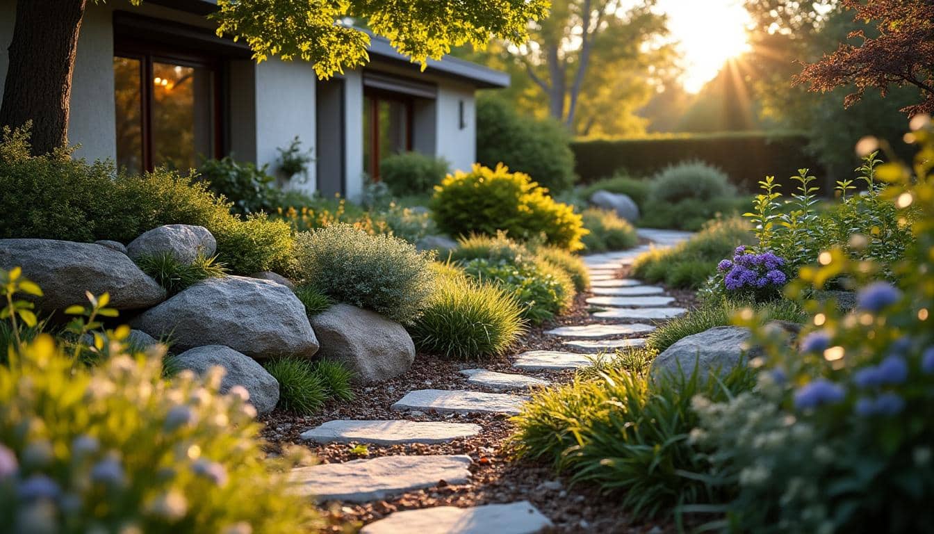 Illustration: Pourquoi choisir une décoration en rocaille pour valoriser l’espace devant la maison ?