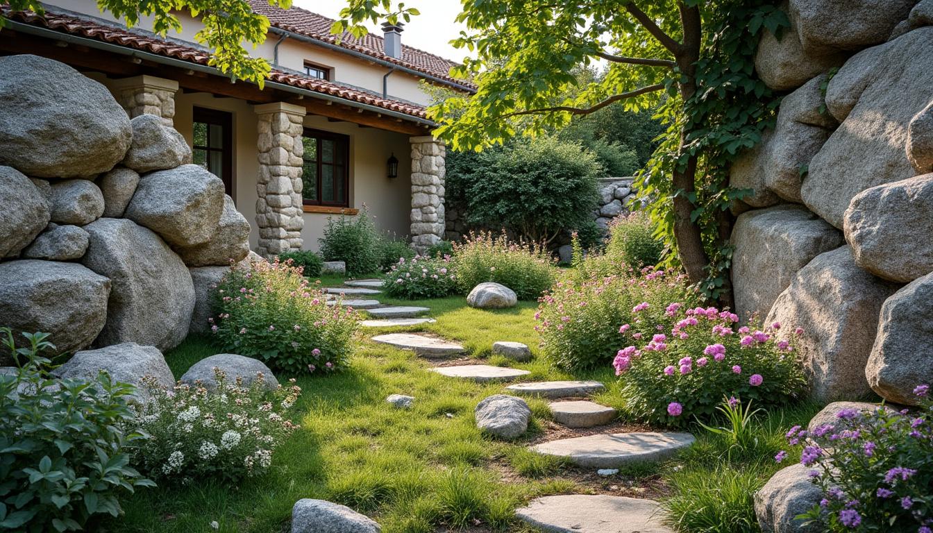 Idée de rocaille devant la maison : créer un espace naturel et durable