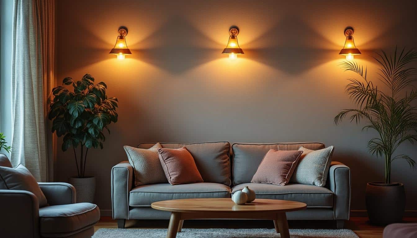 Petites appliques murales : éclairage élégant et gain de place