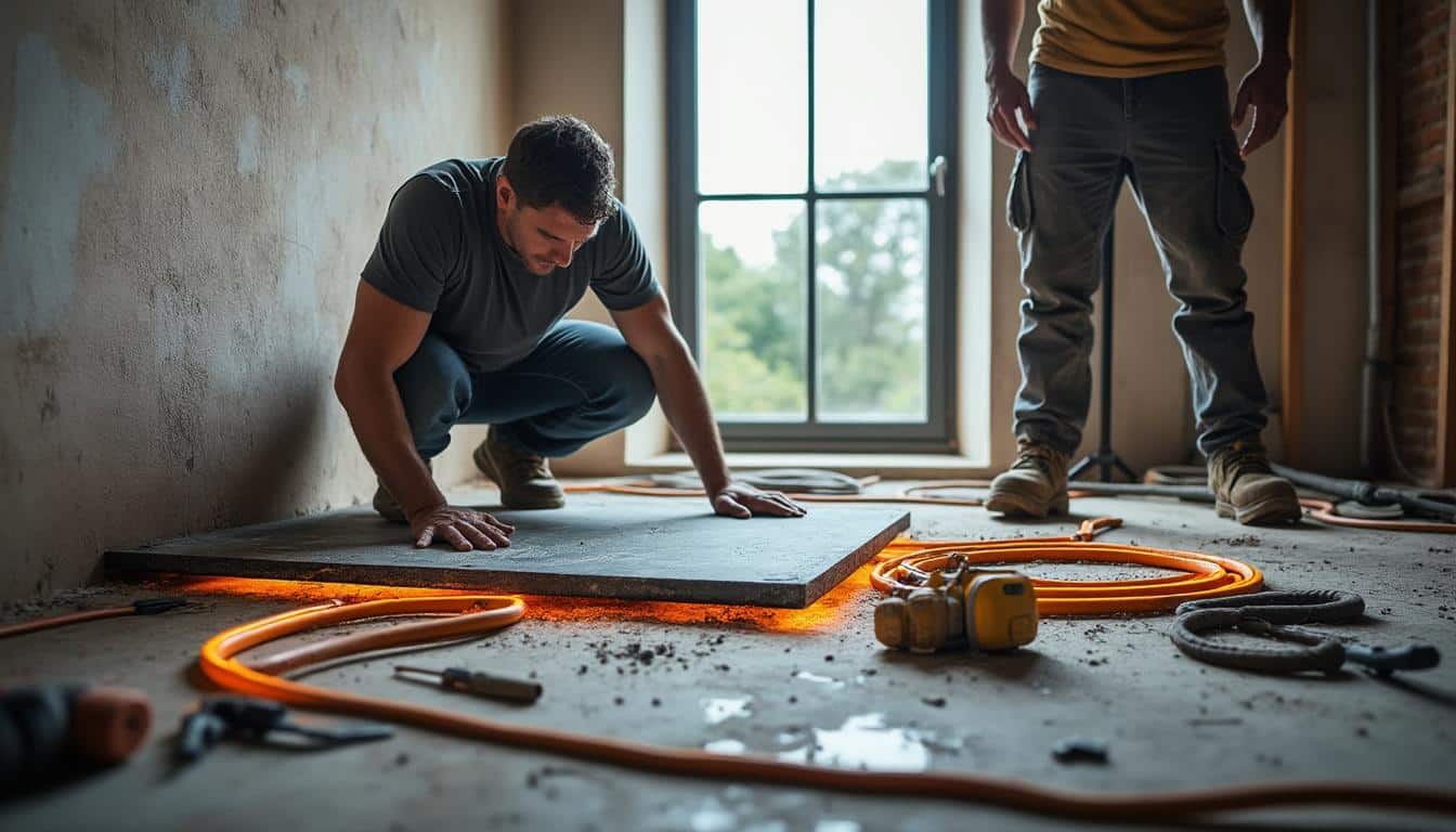 Plancher chauffant : prix au m2 et conseils pour bien choisir
