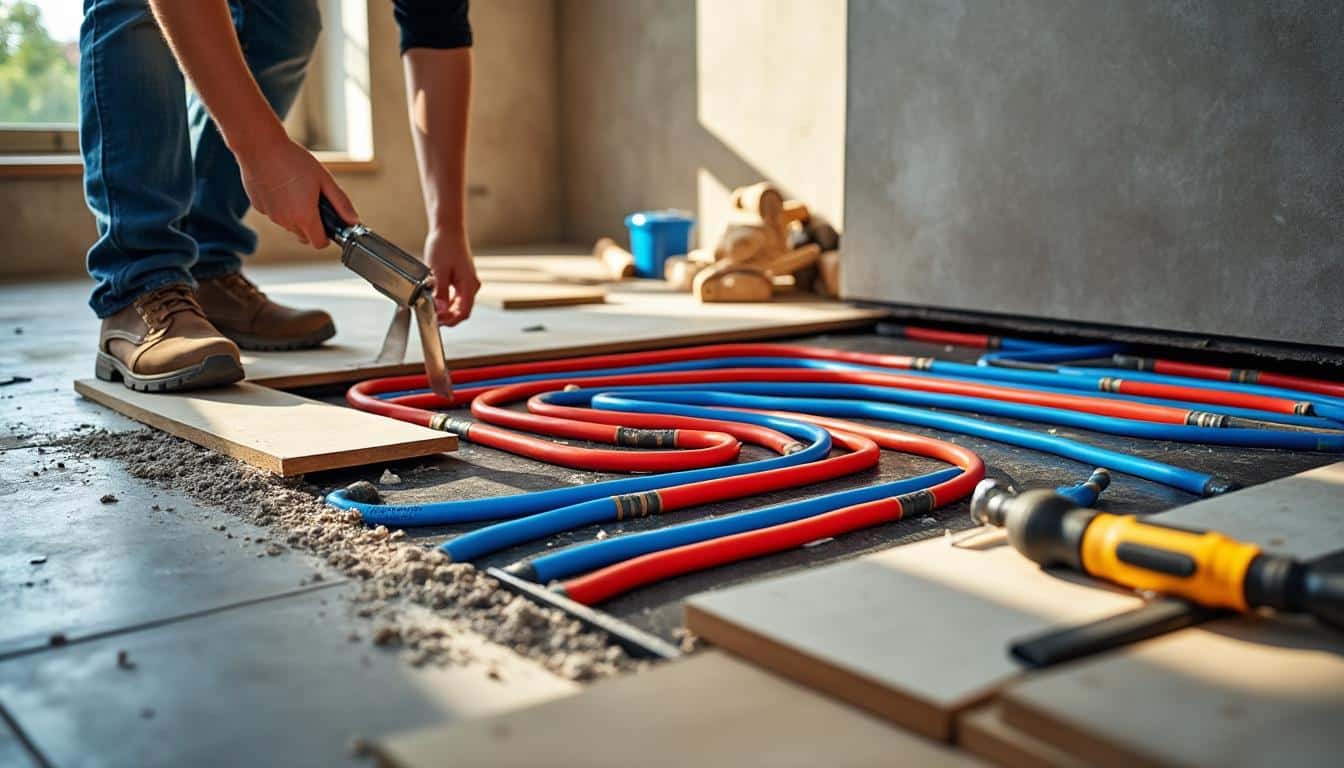 Schéma du plancher chauffant hydraulique : guide complet et conseils