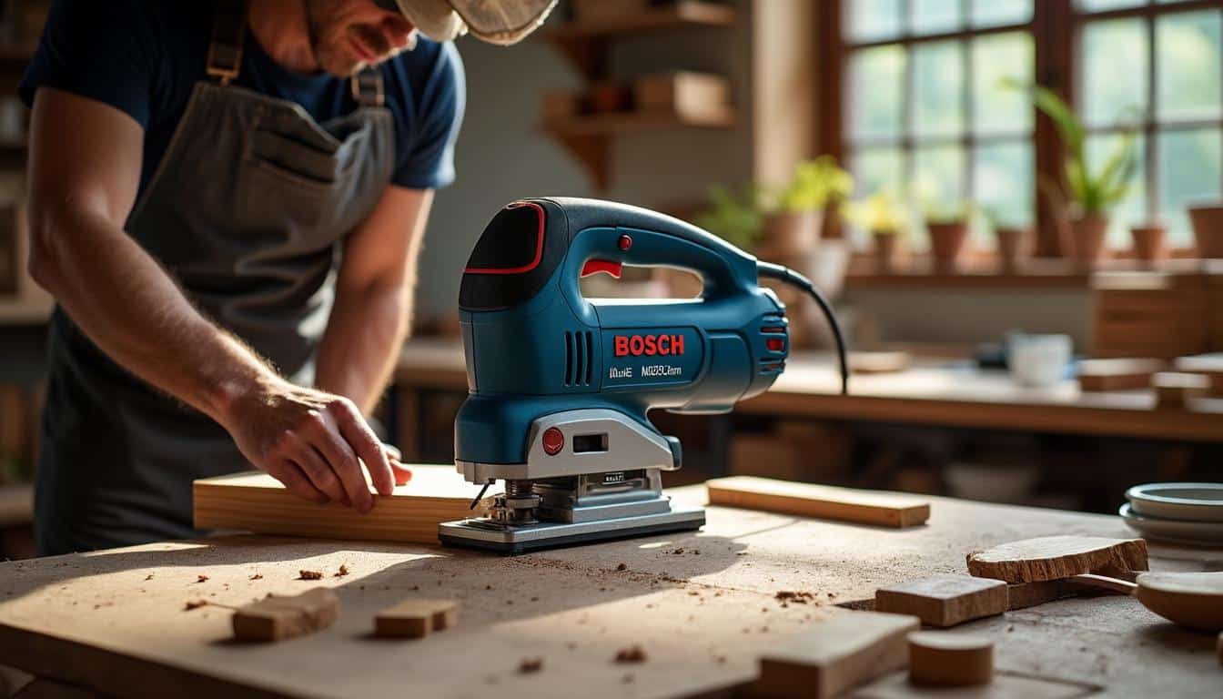 Scie Bosch sur table : guide complet pour des découpes précises