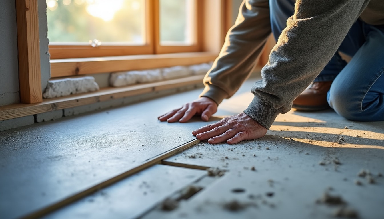 Illustration: Comprendre l’importance de l’isolation sous la dalle pour un plancher chauffant