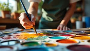 Pinceau de peinture : choisir, utiliser et entretenir son outil essentiel