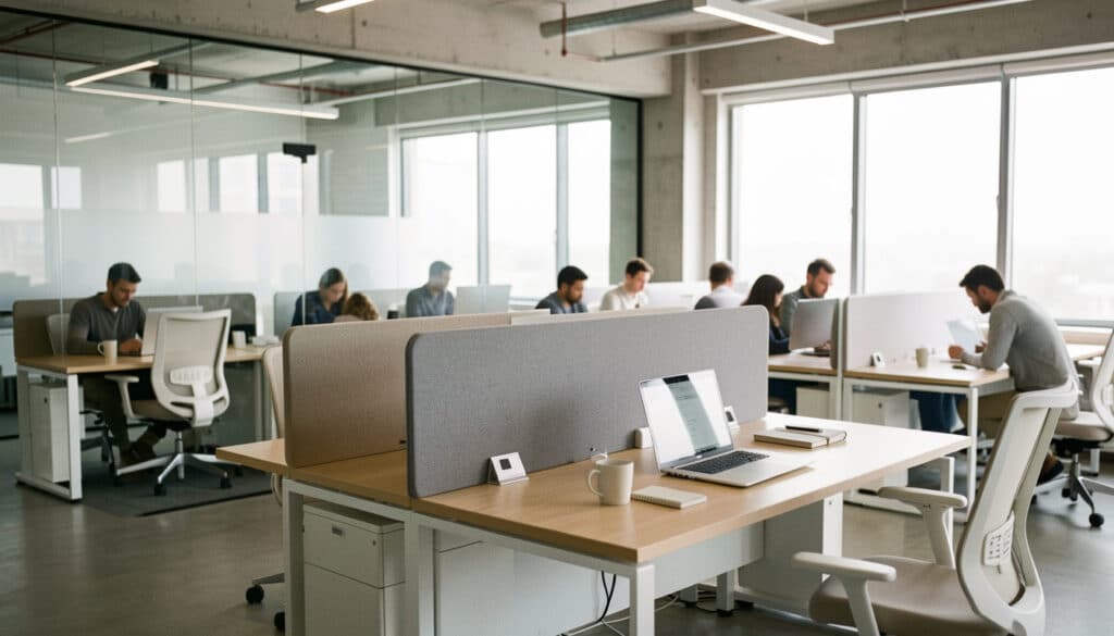 Cloison acoustique en open space : bien la choisir