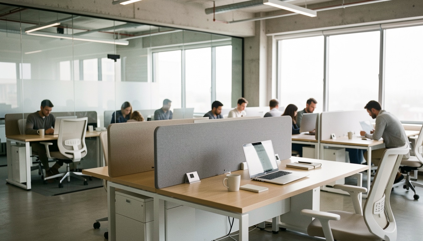 Cloison acoustique en open space : bien la choisir