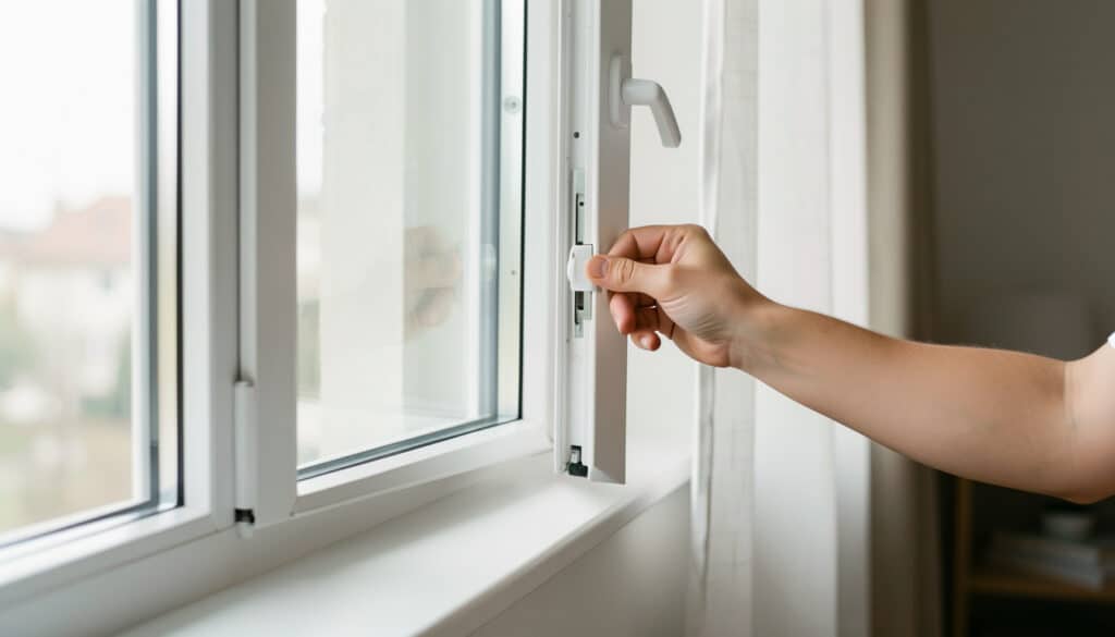 Bloquer une fenêtre sans percer : solutions fiables