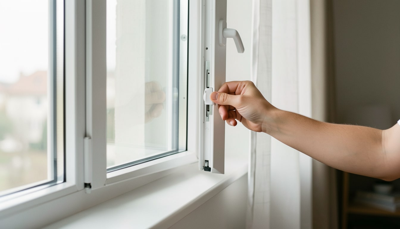 Bloquer une fenêtre sans percer : solutions fiables