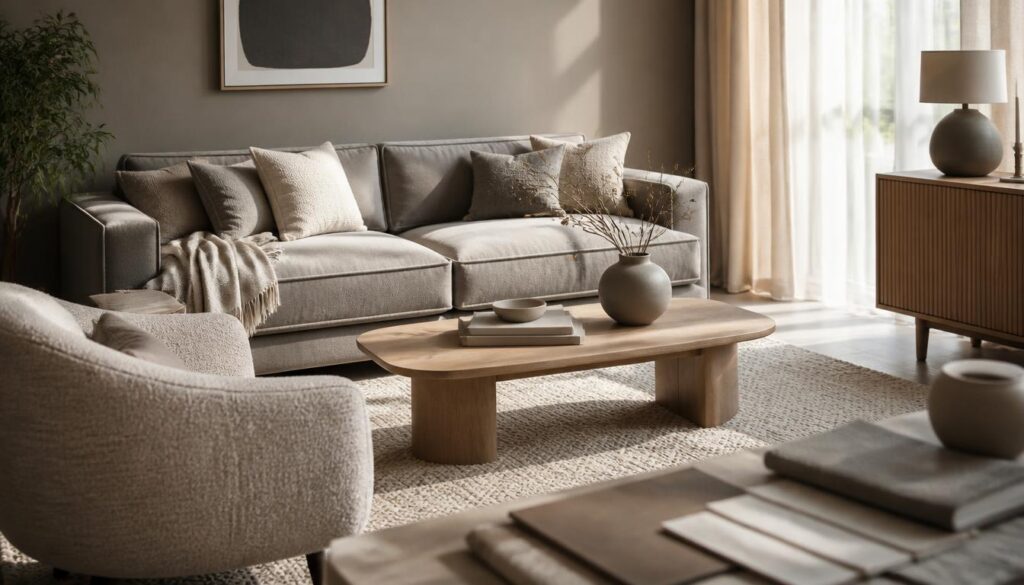 Le gris taupe en déco : idées, accords et conseils